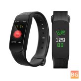 Monitor for wristband with color screen and water resistant