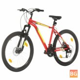 Mountain Bike 21 Speed 27.5 inch Wheel - 50 cm Red