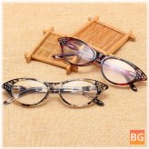 Resin Hyperopia Cat Eye Reading Glasses - Fashion Full Frame Reading Eyeglasses