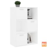 Storage Cabinet - White 23.6