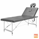 Aluminum Frame Table with 4 Zone massage Table