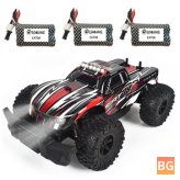 Eachine RC Car with 3 Batteries, LED Lights and Off-Road Capabilities