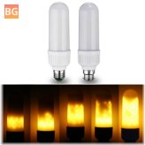 E27 3W SMD2835 3 Modes 1300K-1800K LEDs with Yellow Flame