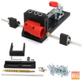 Pocket Hole Jig with Stabilizing Bar Stop Block