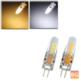 Mini G4 LED Lamp - 2W - 6 SMD - 2835 - Silicone Crystal