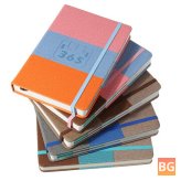 5 Colors A5 Super Thick PU Leather Notebook Business Office Daily Work Meeting Stationery School Supplies