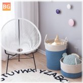 Cotton Rope Baby Basket with Handle