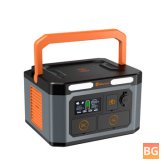 Portable Power Station with AC Outlets, Wireless Charging, and Solar Generator