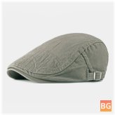 Casual Flat Hat with Cotton Band