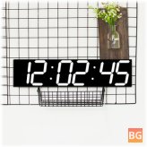 Remote Control Timer - 3D Big Screen Digital Timer - 6 digits Stopwatch Countdown Alarm Clock