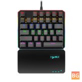 RGB Mechanical Keyboard for One-handed Gaming