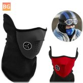 Bicycle Mountaineering Mask with Breathable Face and Dustproof Warmth