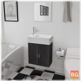 Bathroom Furniture Set with Sink and Mirror for Small Bathroom