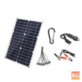 Solar Panel and Charging Cables for 10-in-1 Device