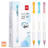 School Office Pen Set with 12 Pens in Colorful Shell Gel Ink - Black