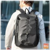 RYDEN Sports Laptop Backpack with Water Repellent Fabric and Headphone Port