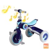 3-Wheeler Children's Stroller with Music Speaker