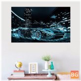5D Diamond Painting Home Decoration - Super Cool Speed Car on Water