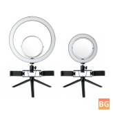 2 in 1 LED Dimmable Video Ring Light and Tripod Stand!