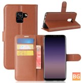 Samsung Galaxy A8 Plus Wallet Case with Flip Card Slots
