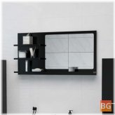 Bathroom Mirror - Black 35.4