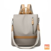 Nylon Backpack for Women - Multi-Function Shoulder Bag