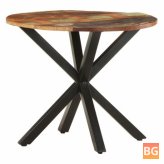 26.8"x26.8"x22" Solid Wood Side Table