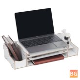 Multi-Screen Laptop Stand with Storage
