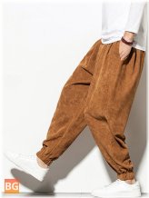 Solid Colors Men's Cuff-Jogger Pants