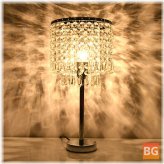 Crystal Bedside Table Lamp