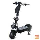 Arwibon Q13 Pro Electric Scooter with Dual Motor, 13 Inches, 200 Kg Capacity, 60-80 Km Range