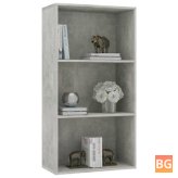 Book Cabinet in Gray - 23.6