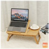Portable Bed Desk Table with Tray for Laptops and Tablet Computers