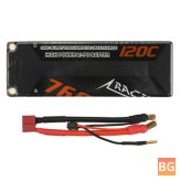 CNHL Racing 7600mAh 2S LiPo Battery for RC Cars and Drones