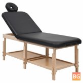 Table with two massage zones
