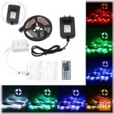 Waterproof RGB LED Strip Lights with Remote and Power Adapter