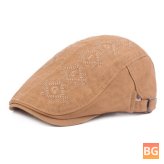 Beathable Painter's Beret for Men - Casual Outfit