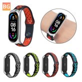 Bakeey Comfortable Breathable Silicone Watch Band Strap for Xiaomi Mi Band 6 / Mi Band 5