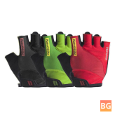 Summer Riding Gloves with Half Reflective Material