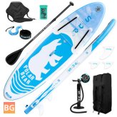 FunWater Inflatable SUP Board Stand Up paddleboard 12~15 psi Pulp Board with Backpack, Chair, Waterproof Phonecase, Air Pump