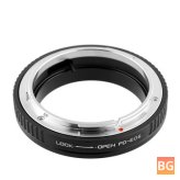 FD-EOS Lens Adapter - Auto Focus, No Glass
