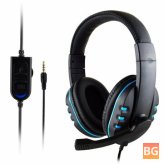 3.5mm Stereo Surround Gamer Headset with Mic for PC, PS4, Xbox One