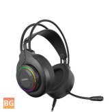 Lenovo G20-A RGB Light Gaming Headset with Mic Noise Cancelling 3.5mm Audio Plug