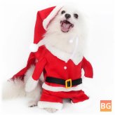 Christmas Dog Costumes - Funny Santa Claus Costume for Dogs