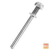 Stainless Steel RC Airplane Axle with Nut