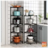 Kitchen Storage Organizer Rack for Bathroom - Gap Shelf