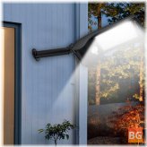 36000LM Solar Wall Light with Motion Sensor and Remote Control
