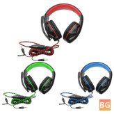 OVANN X2 3.5mm Stereo Headset with Microphone Volume Control for Mobile Gaming