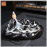 Buddhist Cones Holder for Porcelain Backflow Incense Burner