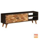 TV Cabinet - Solid mango wood 55.1